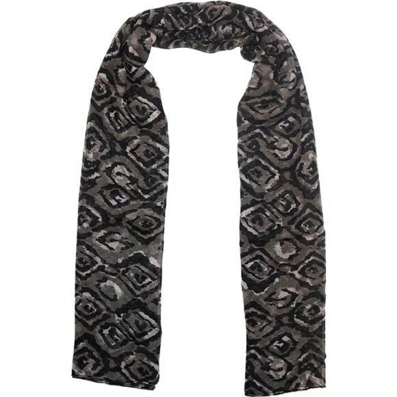 Accessories First Graphic Square Womens Polyester Printed Scarf - Picture 2 of 6